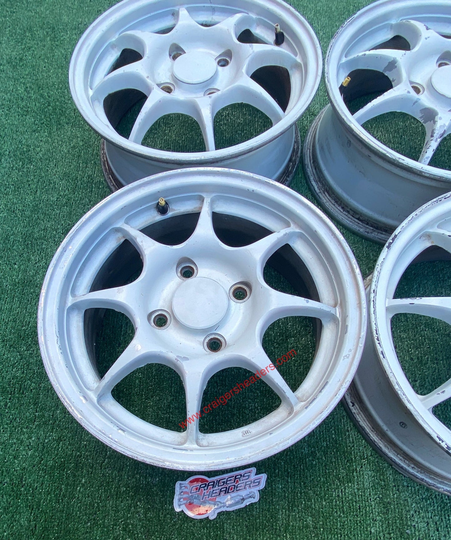 96 Spec Integra Type R WHeelset - 4 x 114 - 15x6" + 50 Offset