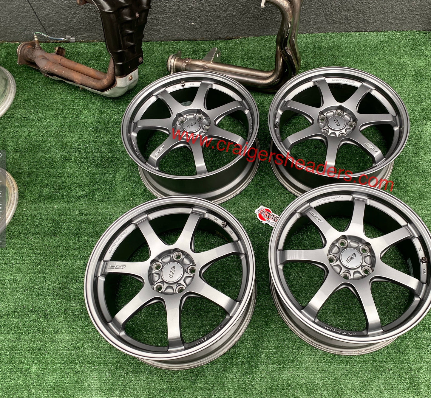 MUGEN Mugen GP forged wheelset 18x7.5" +48, 5x114.3