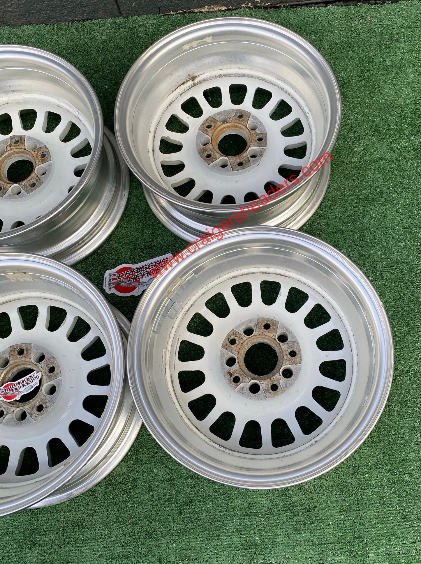 Dunlop Formula CP-R's - 5x114 - 15 x 6.5" +5 offset