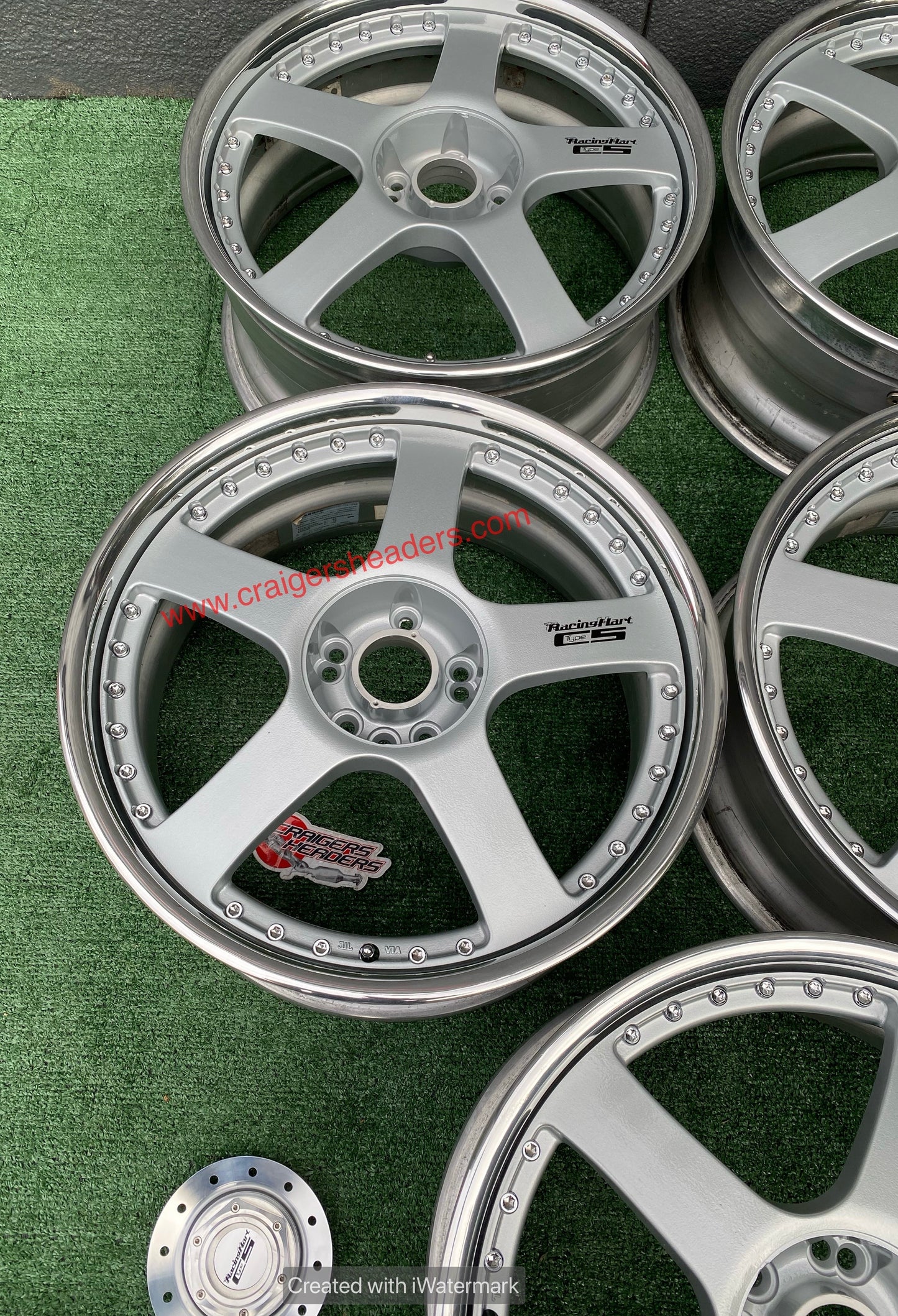 Racing Hart Type C5’s - 5x114 & 4x114 - 19 x 8.5” +45 Offset