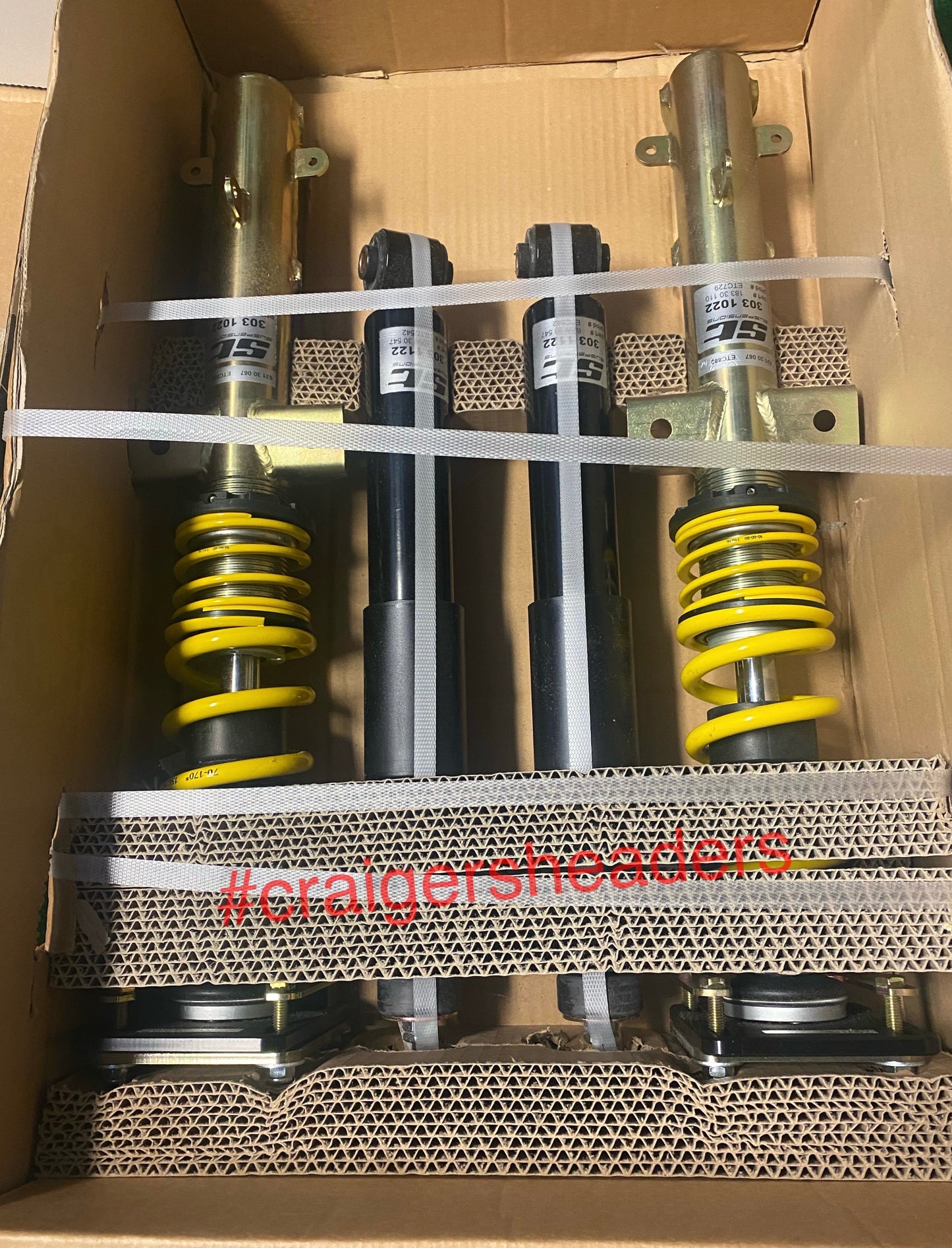 ST Suspensions ST XTA Coilover Kit - Ford Mustang - 18230845