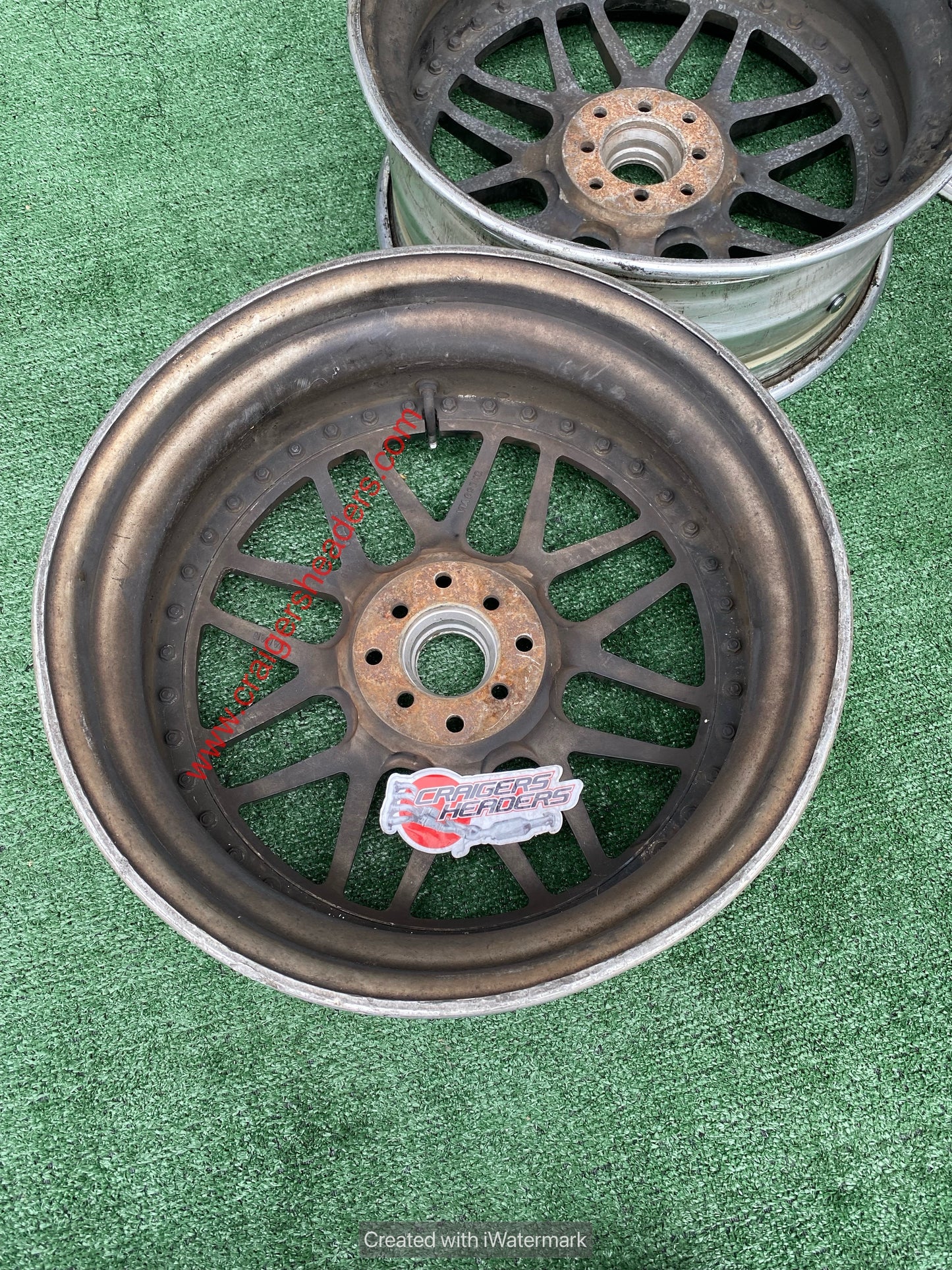 Racing Hart Type C2’s - 4x100 & 4x114 - 18 x 7.5"- Perfect Refinish Canidate