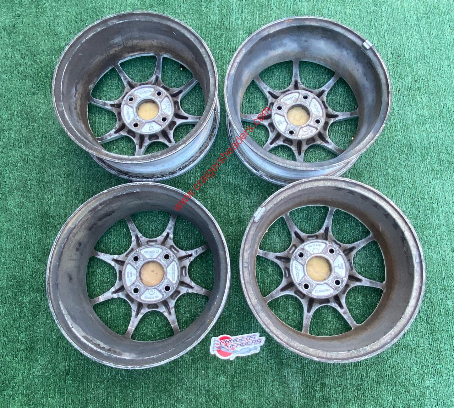 96 Spec Integra Type R WHeelset - 4 x 114 - 15x6" + 50 Offset