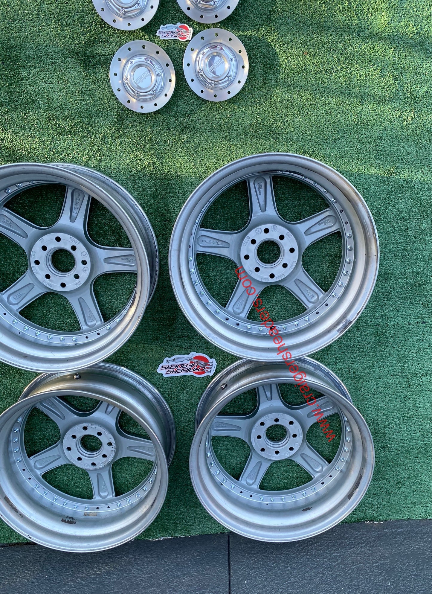 Racing Hart Type C5’s - 4x100 & 4x114 - 17 x 7” +37 Offset ~ Square Setup