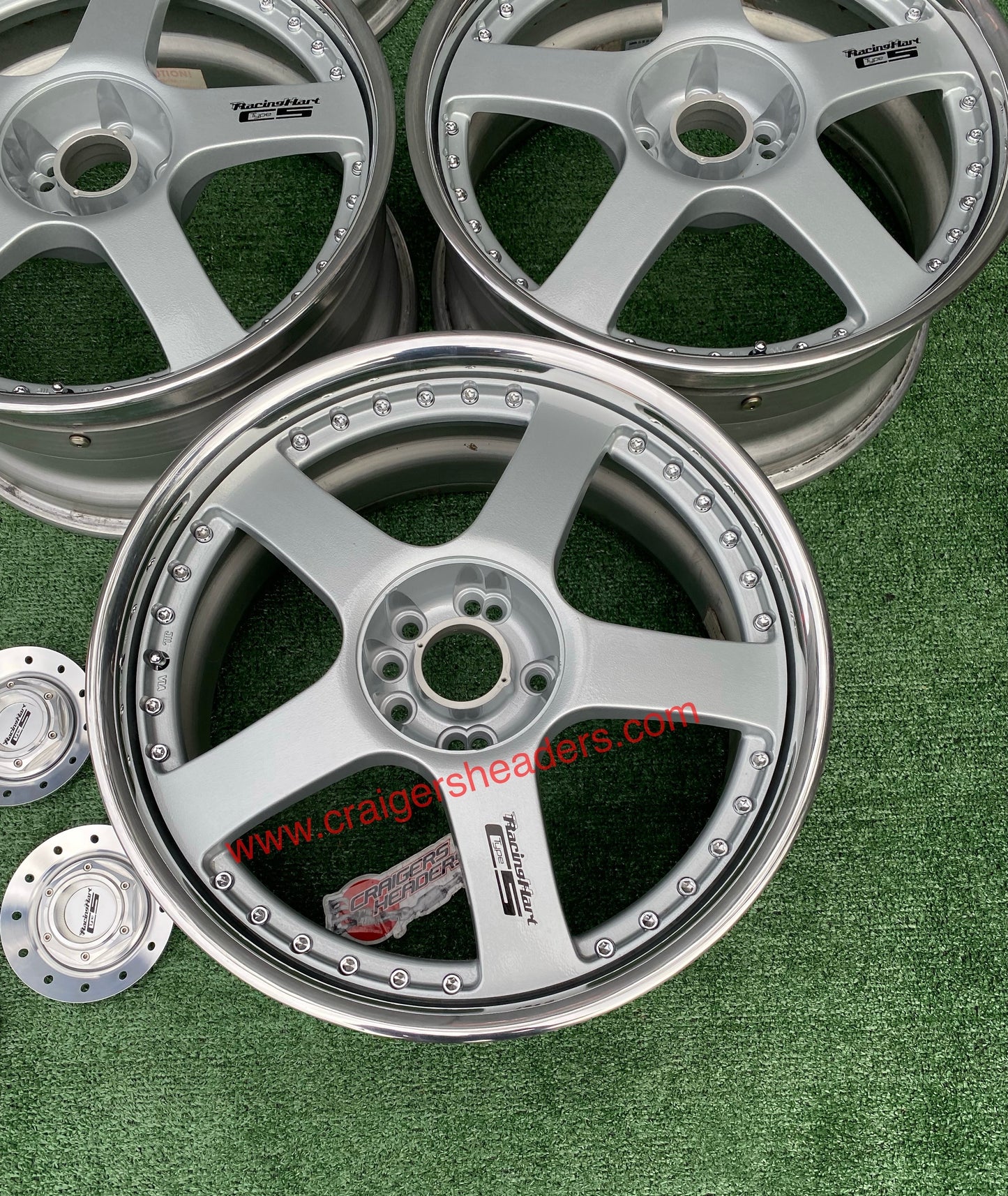 Racing Hart Type C5’s - 5x114 & 4x114 - 19 x 8.5” +45 Offset