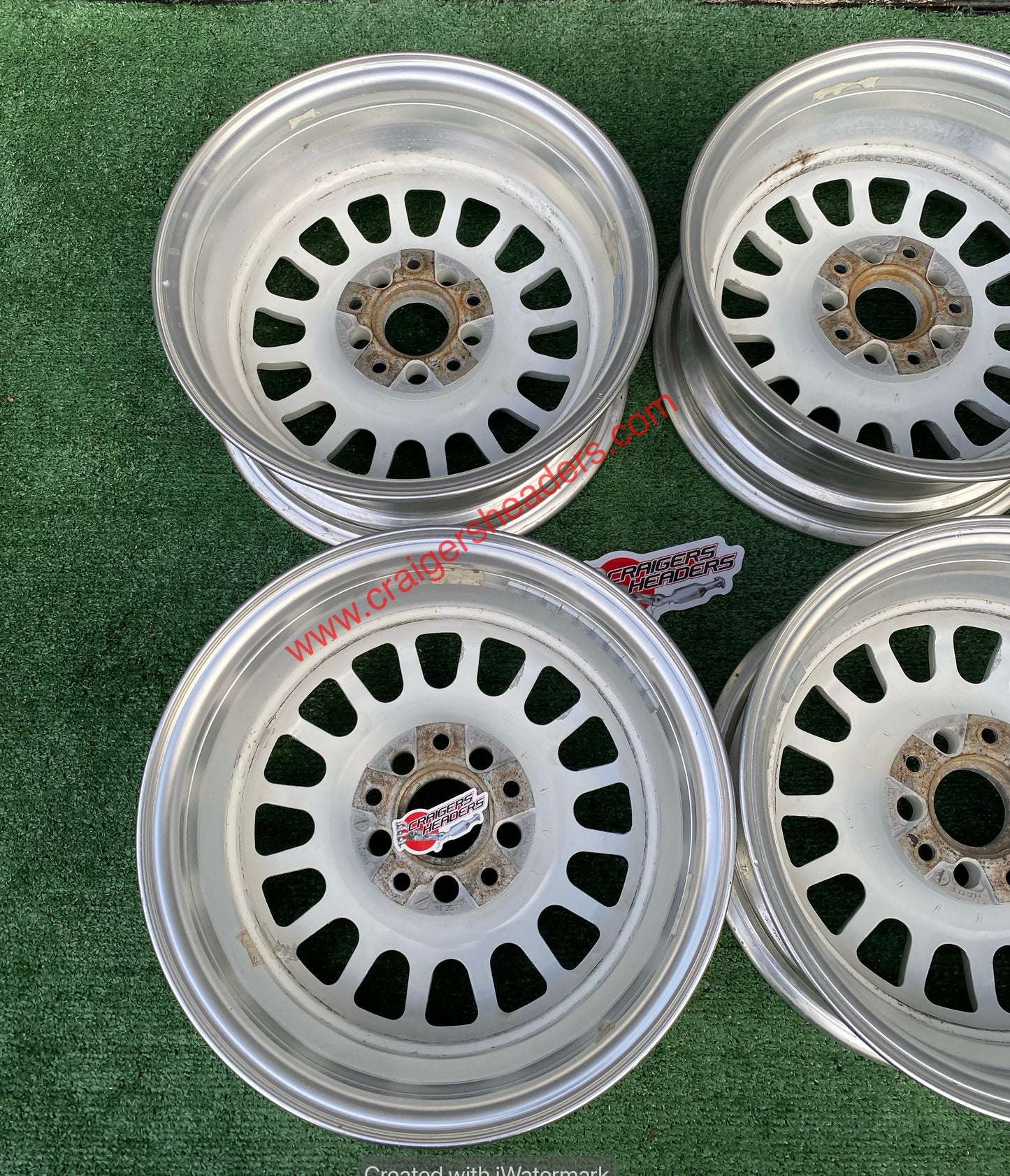 Dunlop Formula CP-R's - 5x114 - 15 x 6.5" +5 offset