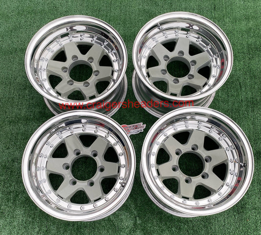 SSR Land Bros Pronghon Wheelset - 15x8.5 - 6x139.7