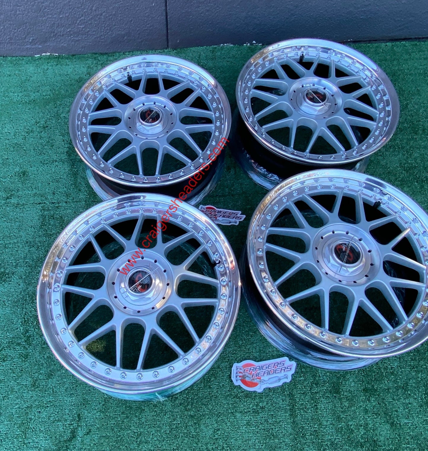 Racing Hart Type C’s - 4x114 & 5x114 - 17x7.5" +42 Offset