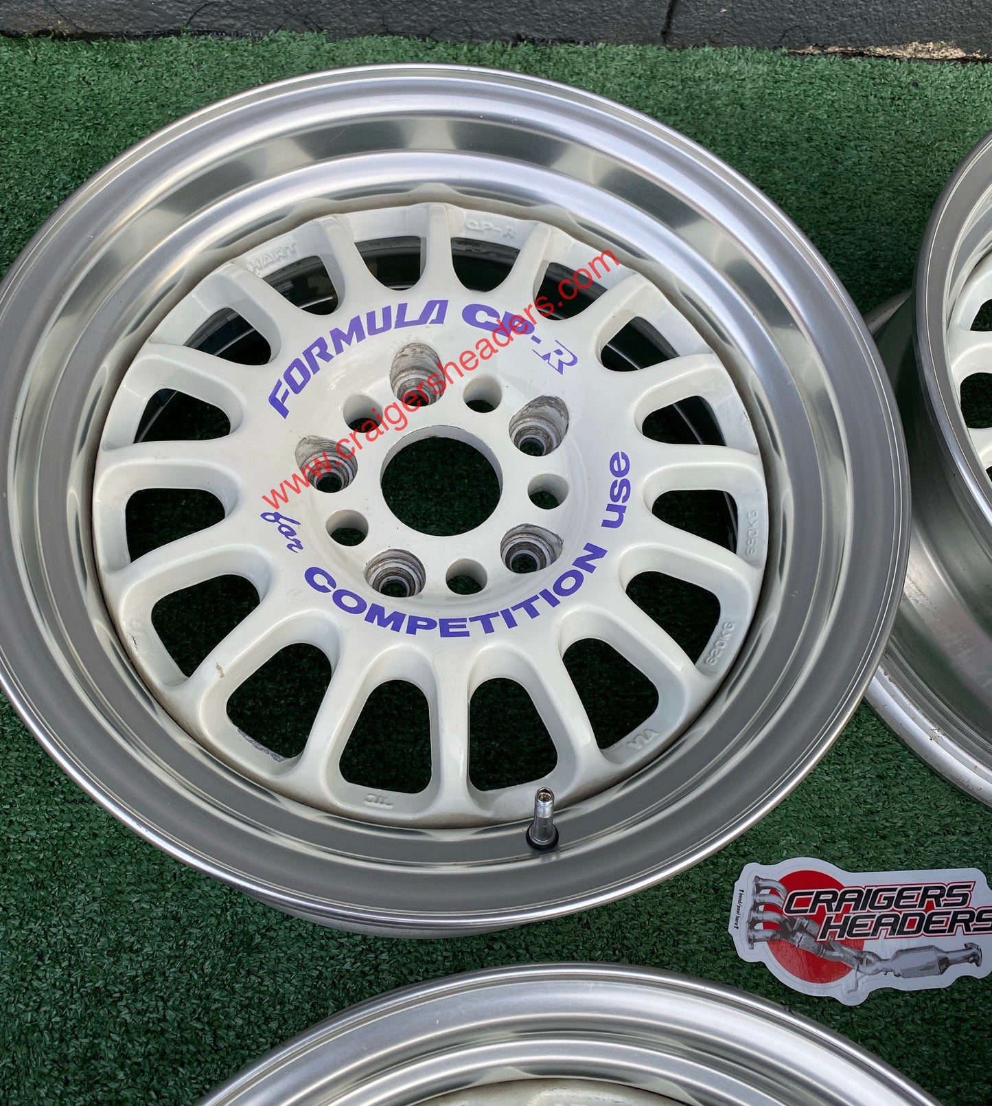 Dunlop Formula CP-R's - 5x114 - 15 x 6.5" +5 offset