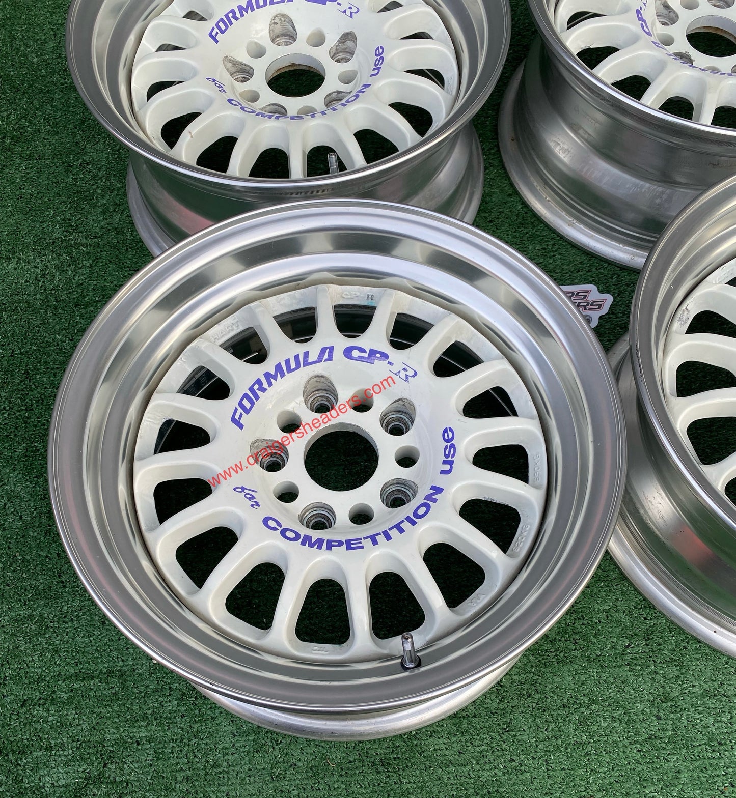 Dunlop Formula CP-R's - 5x114 - 15 x 6.5" +5 offset