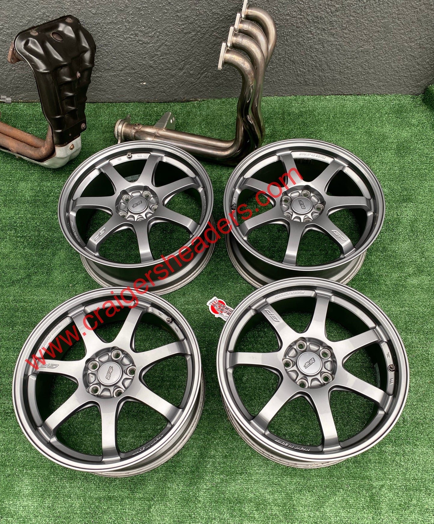 MUGEN Mugen GP forged wheelset 18x7.5" +48, 5x114.3