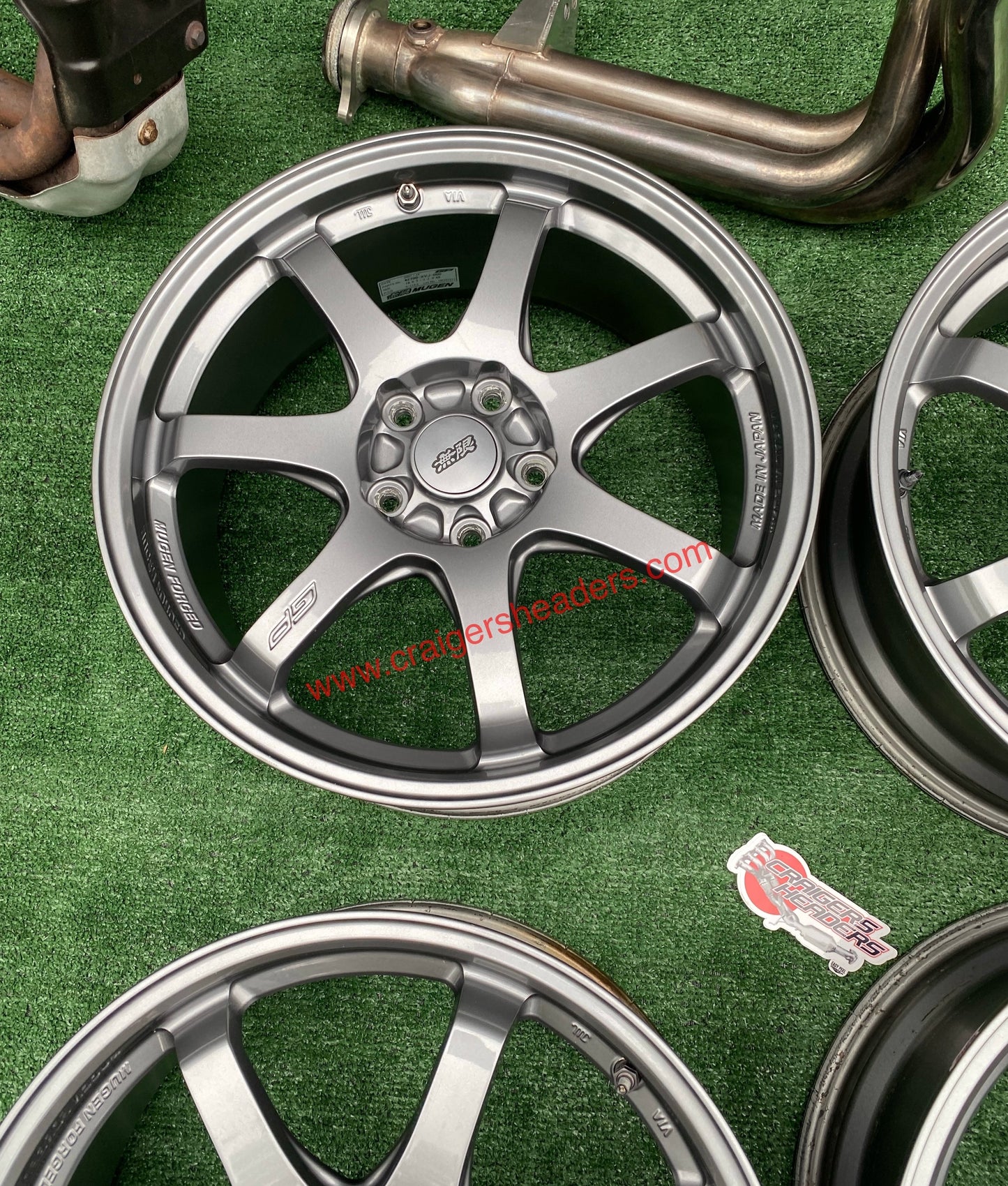 MUGEN Mugen GP forged wheelset 18x7.5" +48, 5x114.3