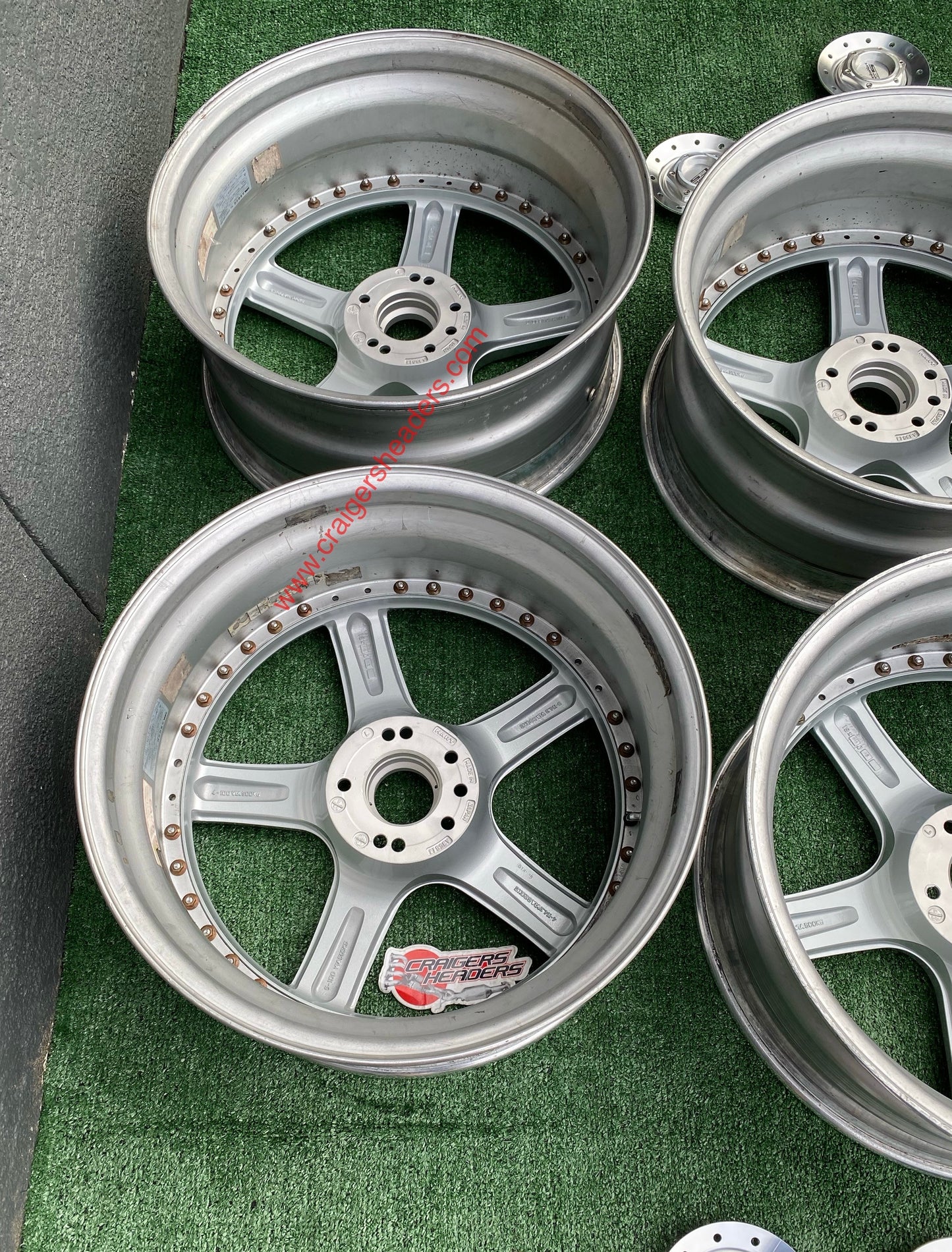 Racing Hart Type C5’s - 5x114 & 4x114 - 19 x 8.5” +45 Offset