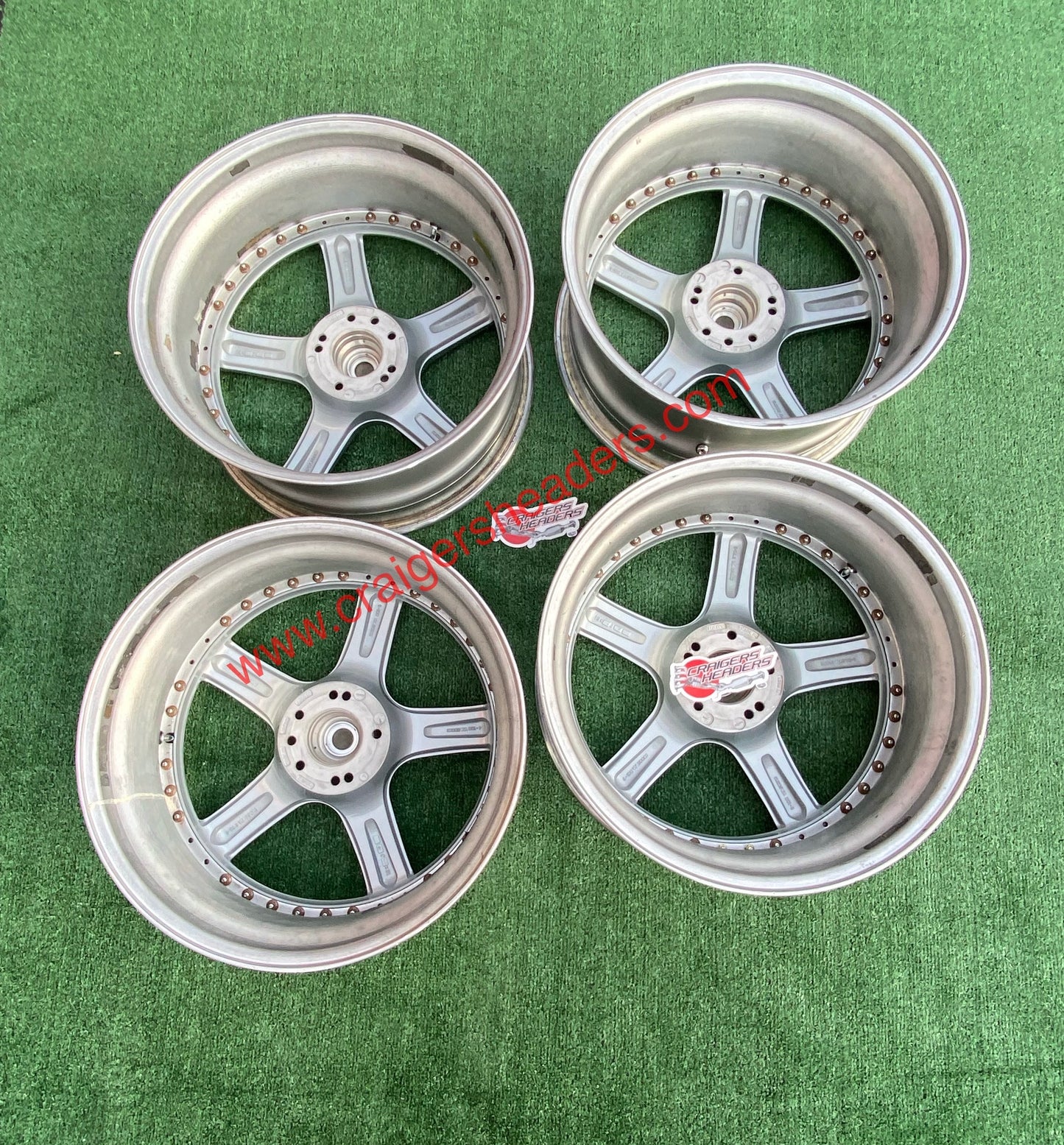 Racing Hart Type C5’s - 5x114 & 4x114 - 19 x 8.5” +38 Offset