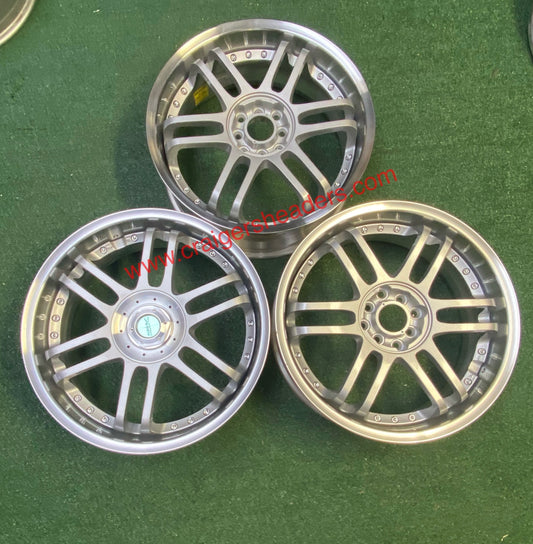 Racing Hart M6 wheels "Not a Set" - 4x100 & 4x114 - 18 x 7.5”