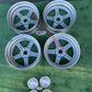 Racing Hart Type C5’s - 4x100 & 4x114 - 17 x 7” +37 Offset ~ Square Setup