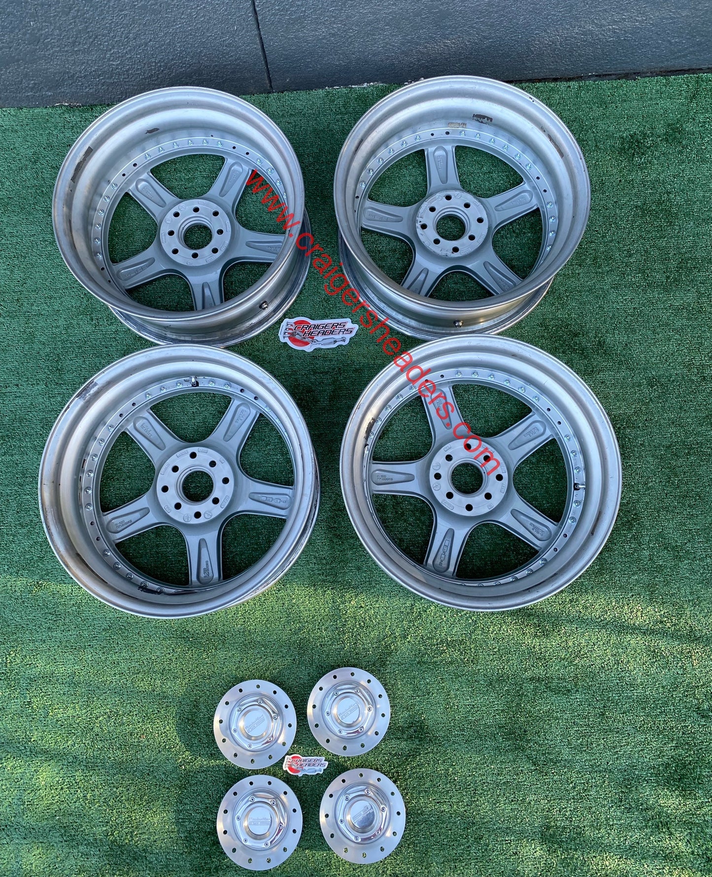 Racing Hart Type C5’s - 4x100 & 4x114 - 17 x 7” +37 Offset ~ Square Setup