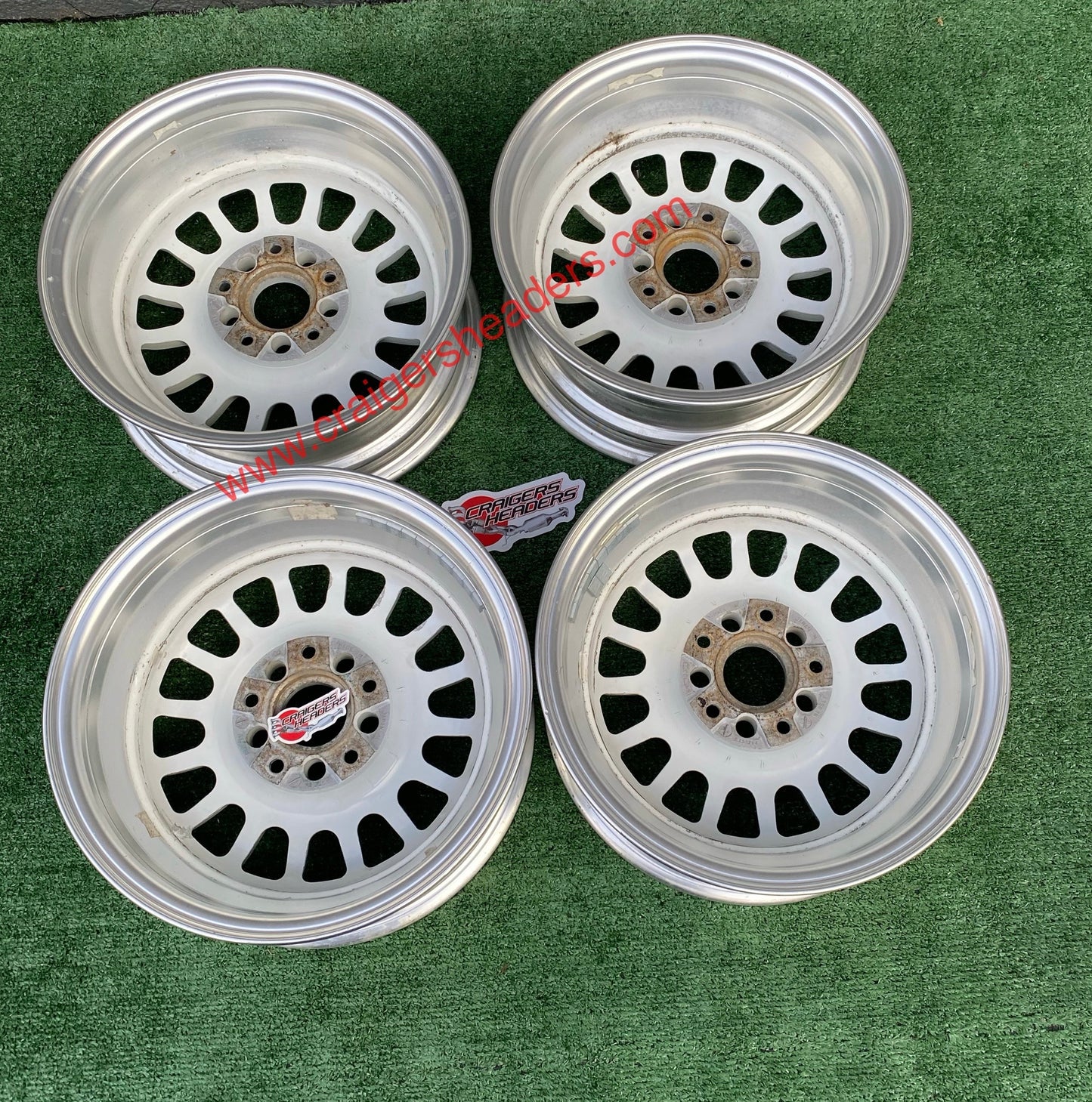 Dunlop Formula CP-R's - 5x114 - 15 x 6.5" +5 offset