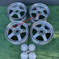 Racing Hart Type C5’s - 4x100 & 4x114 - 17 x 7” +37 Offset ~ Square Setup