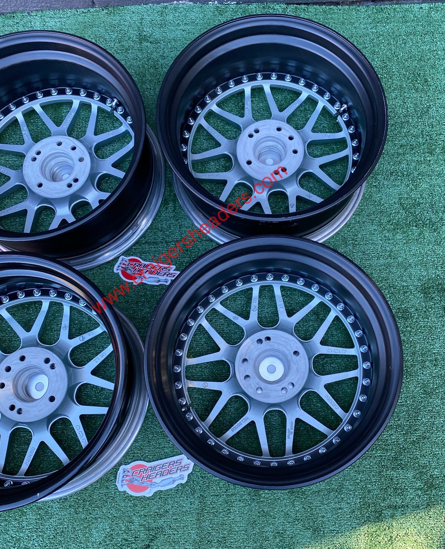 Racing Hart Type C’s - 4x114 & 5x114 - 17x7.5" +42 Offset