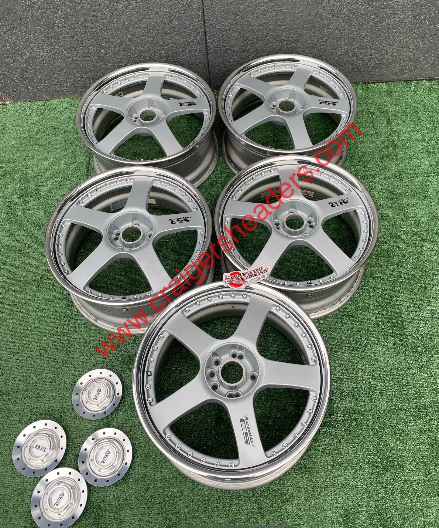 Racing Hart Type C5’s - 5x114 & 4x114 - 19 x 8.5” +45 Offset