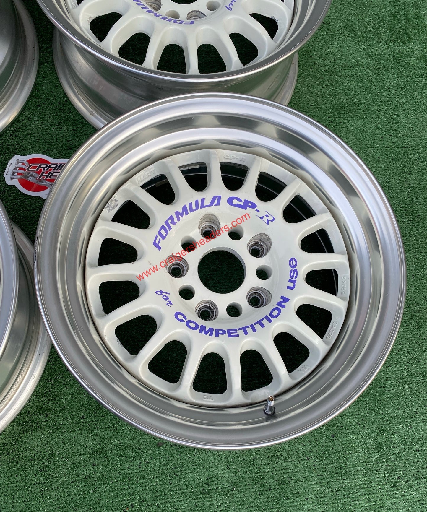 Dunlop Formula CP-R's - 5x114 - 15 x 6.5" +5 offset