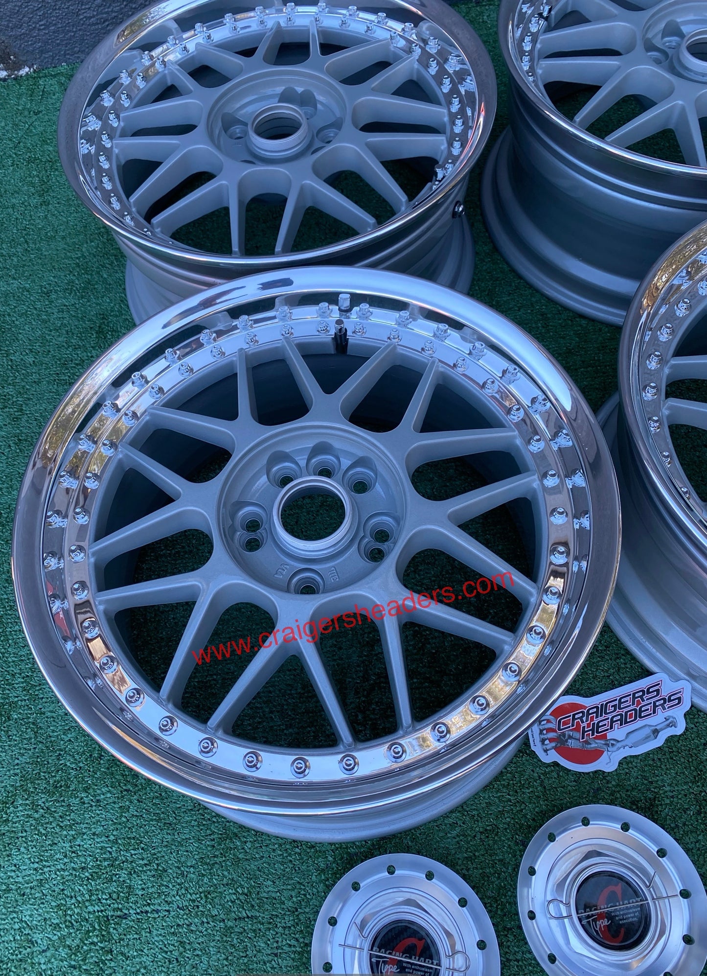 Racing Hart Type C’s - 4x114 & 5x114 - 17x8.5" +40 Offset