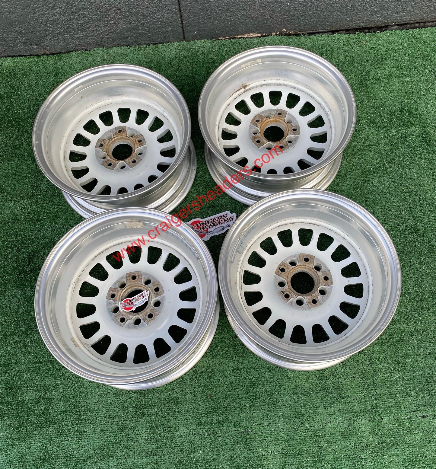 Dunlop Formula CP-R's - 5x114 - 15 x 6.5" +5 offset