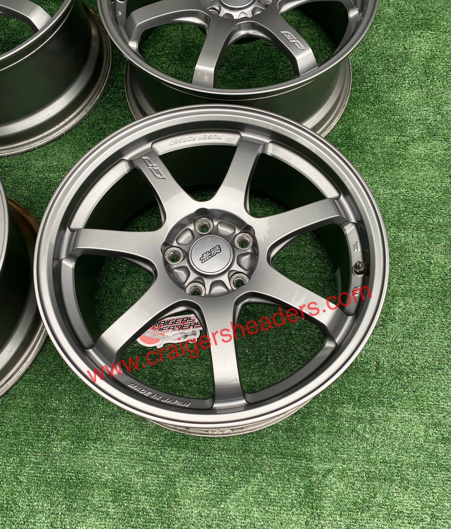 MUGEN Mugen GP forged wheelset 18x7.5" +48, 5x114.3