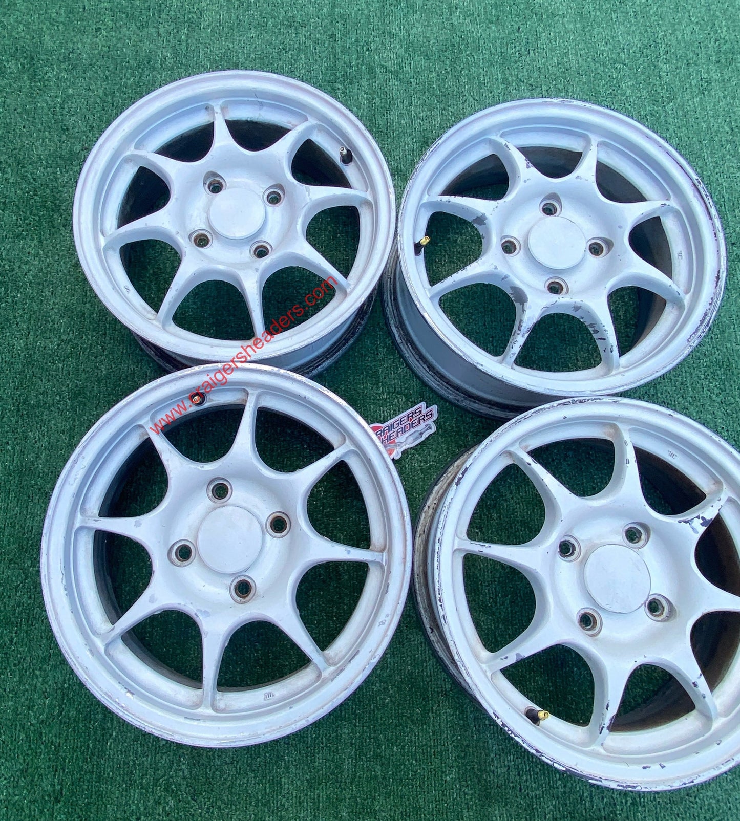 96 Spec Integra Type R WHeelset - 4 x 114 - 15x6" + 50 Offset