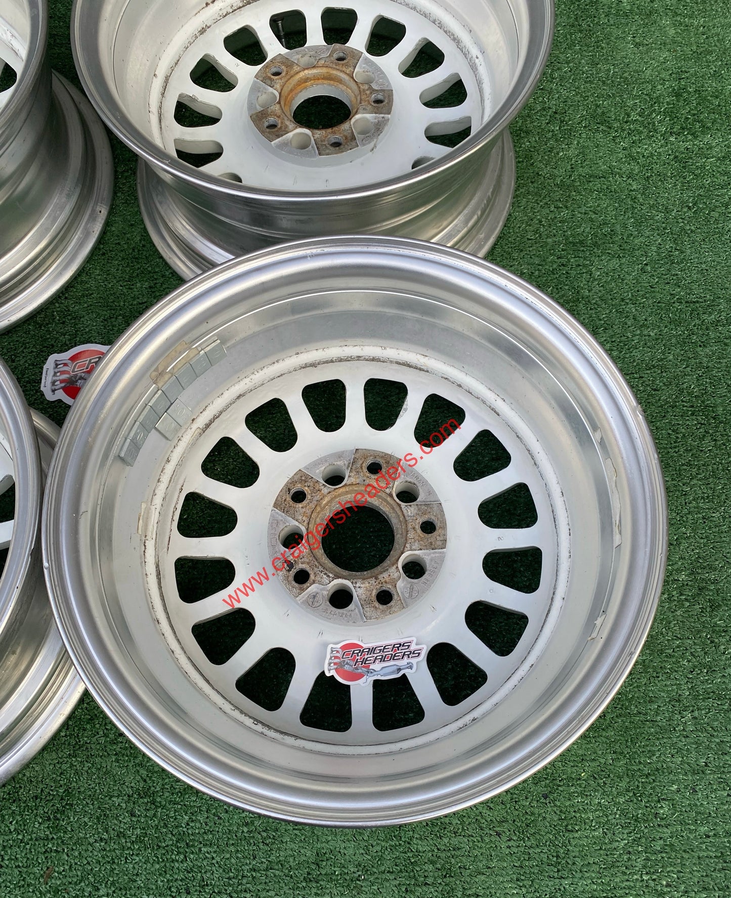 Dunlop Formula CP-R's - 5x114 - 15 x 6.5" +5 offset