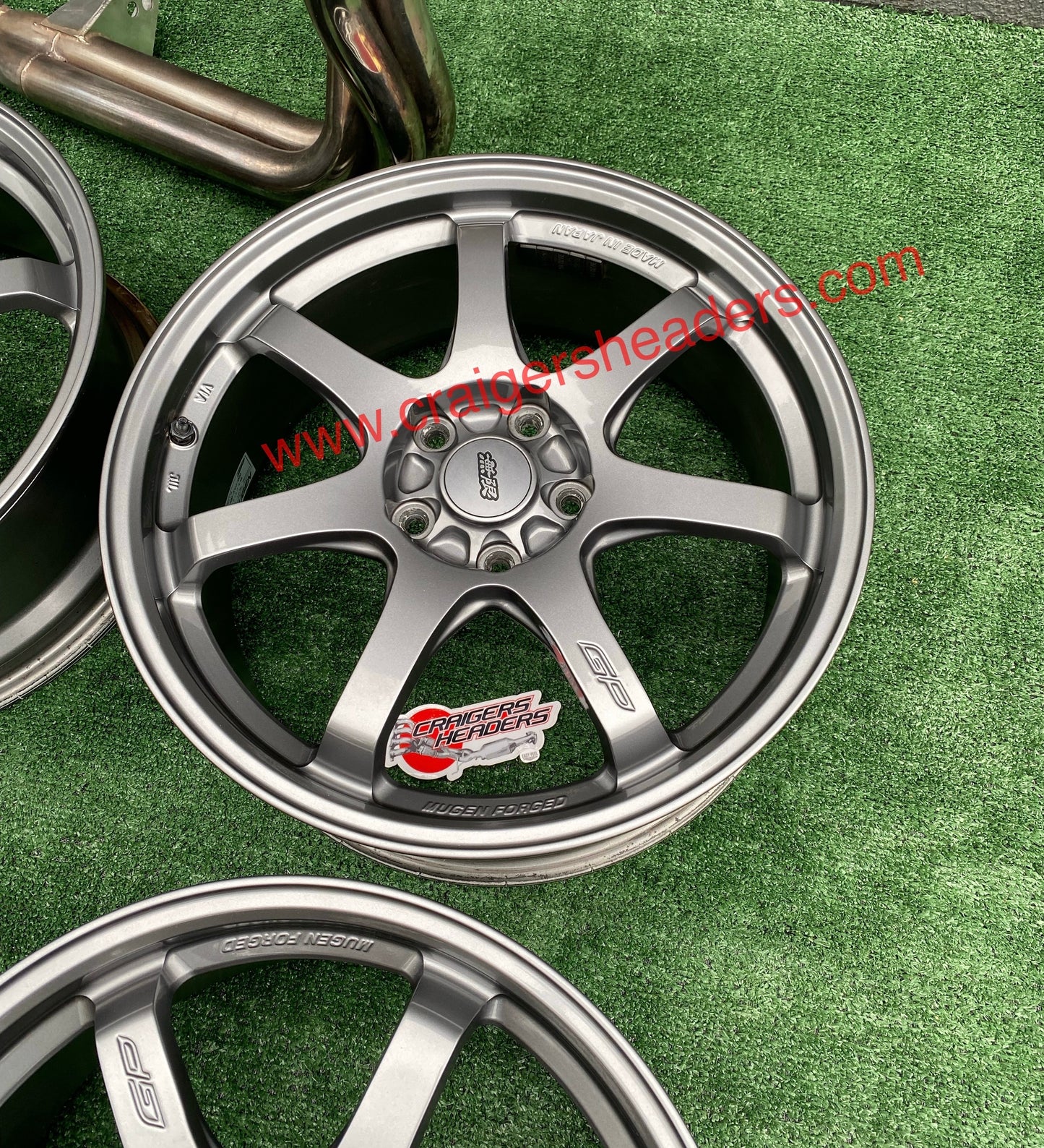 MUGEN Mugen GP forged wheelset 18x7.5" +48, 5x114.3