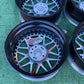 Racing Hart Type C’s - 4x114 & 5x114 - 17x7.5" +42 Offset