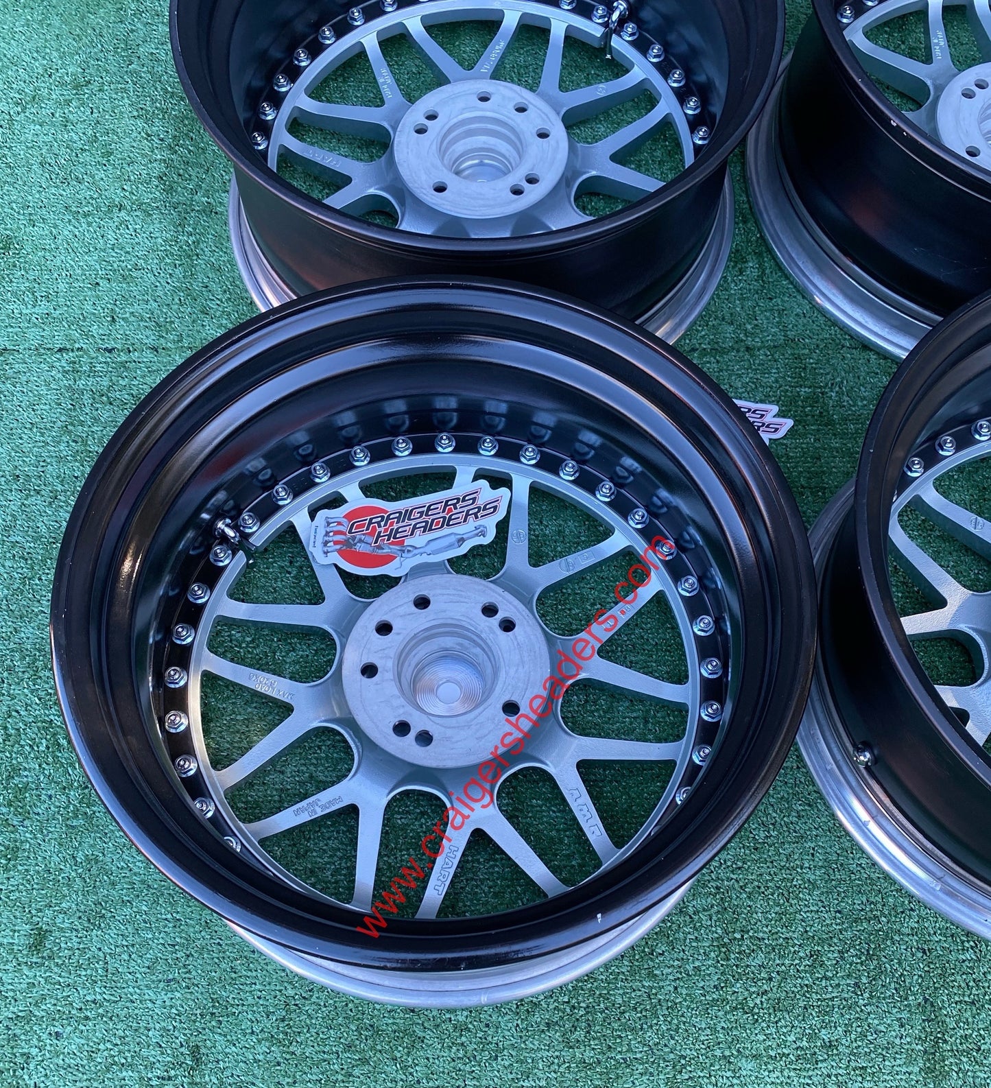 Racing Hart Type C’s - 4x114 & 5x114 - 17x7.5" +42 Offset