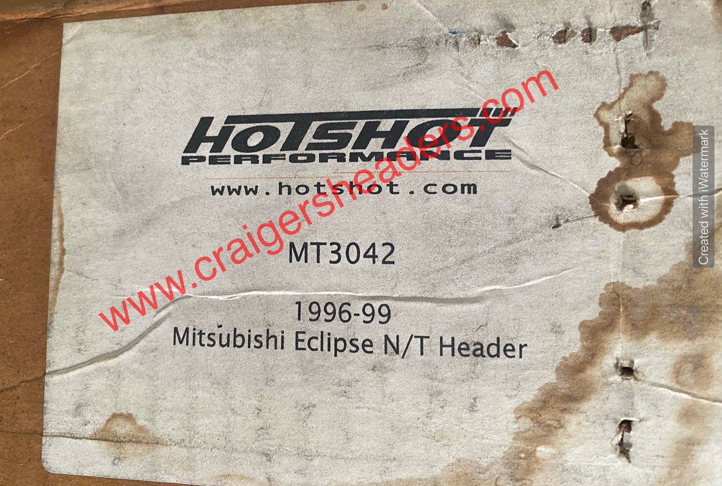 Hotshot Performance - 1996-1999 Mitsubishi Eclipse N/T Header