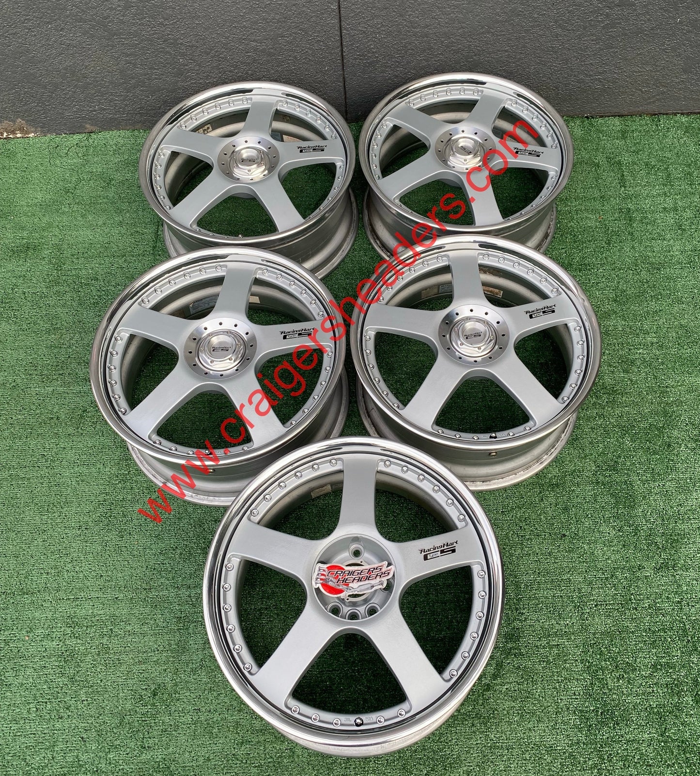 Racing Hart Type C5’s - 5x114 & 4x114 - 19 x 8.5” +45 Offset