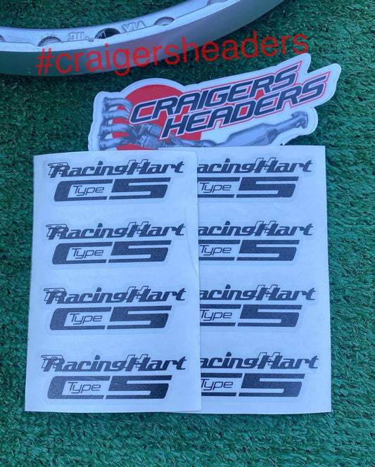 Racing Hart C5 Spoke Replacement Stickers