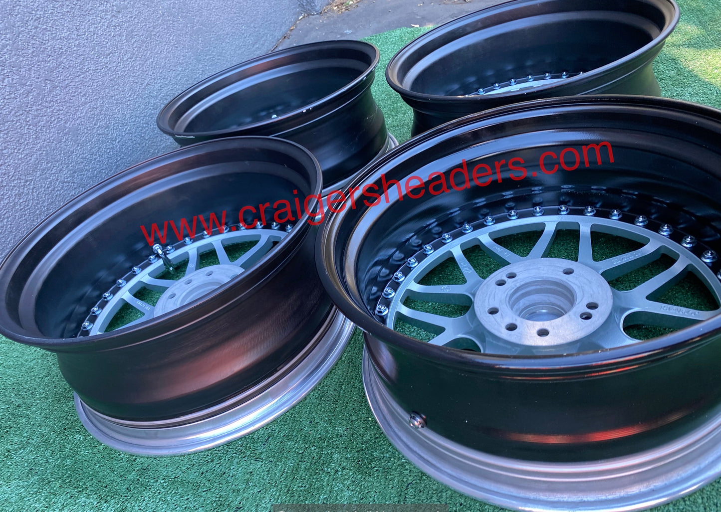 Racing Hart Type C’s - 4x114 & 5x114 - 17x7.5" +42 Offset