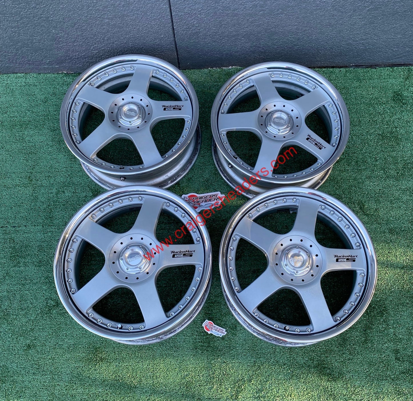 Racing Hart Type C5’s - 4x100 & 4x114 - 17 x 7” +37 Offset ~ Square Setup