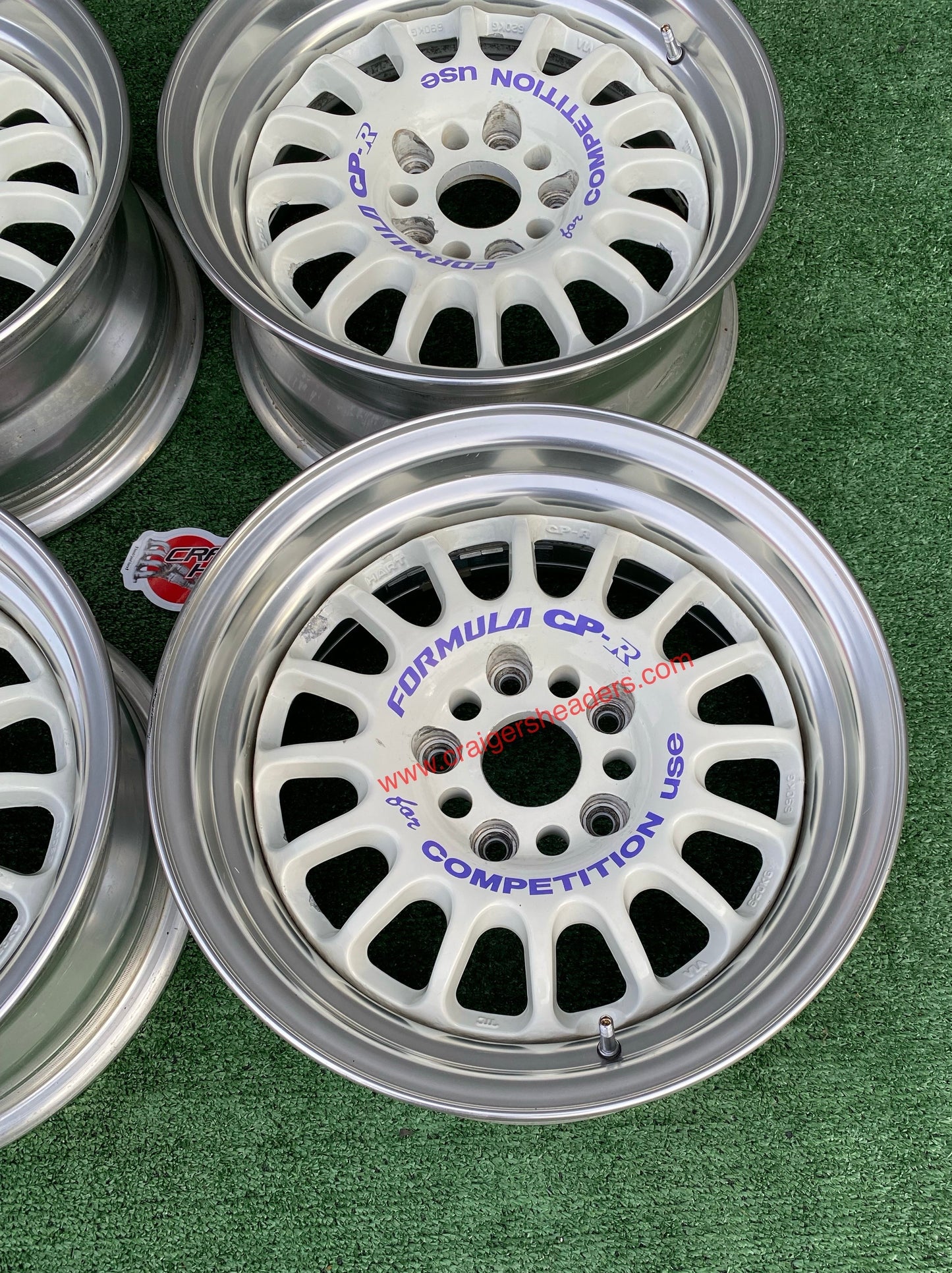 Dunlop Formula CP-R's - 5x114 - 15 x 6.5" +5 offset