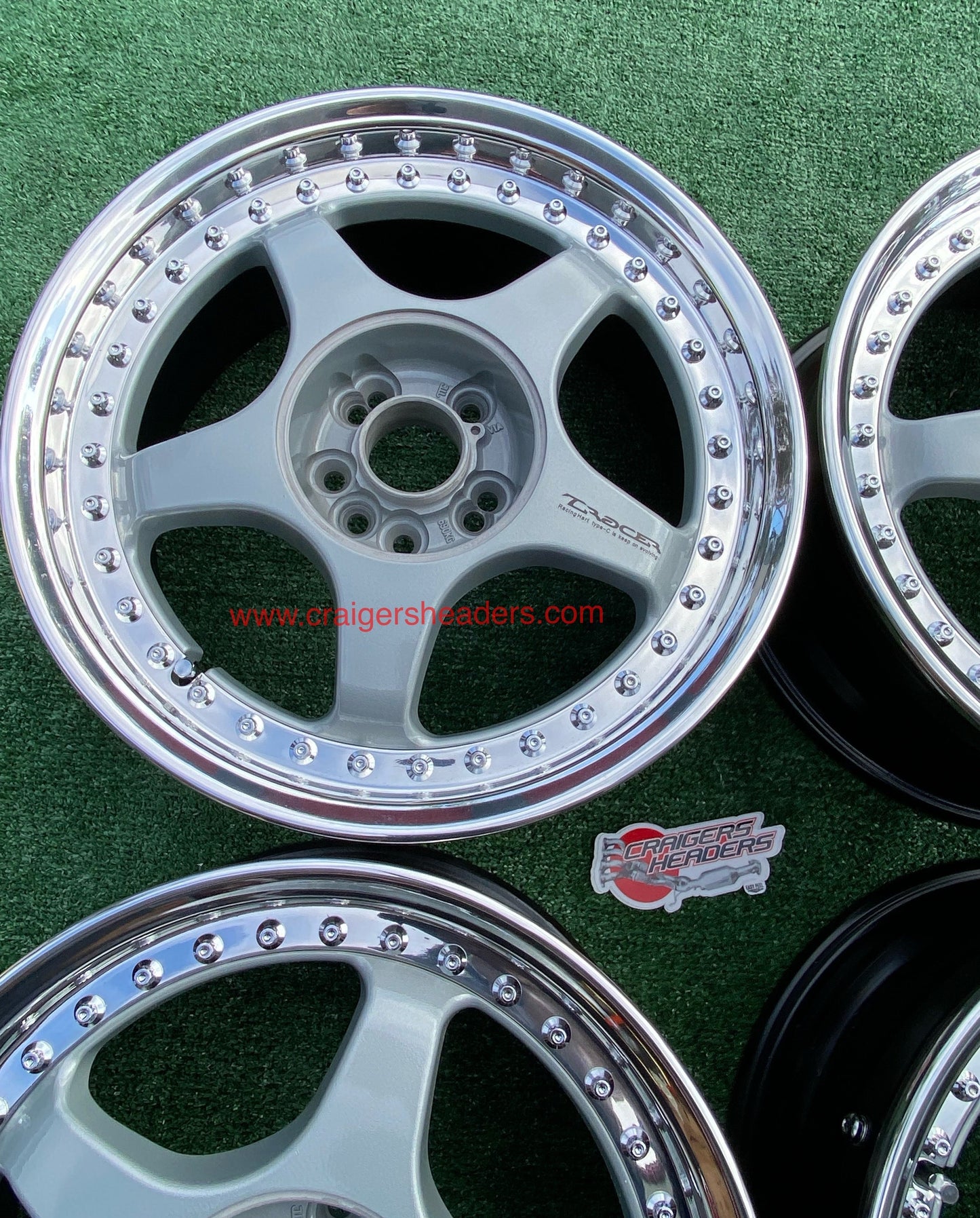 Racing Hart Tracer Type C’s - 4x100 & 5x100 - 16X7" +38 Offset