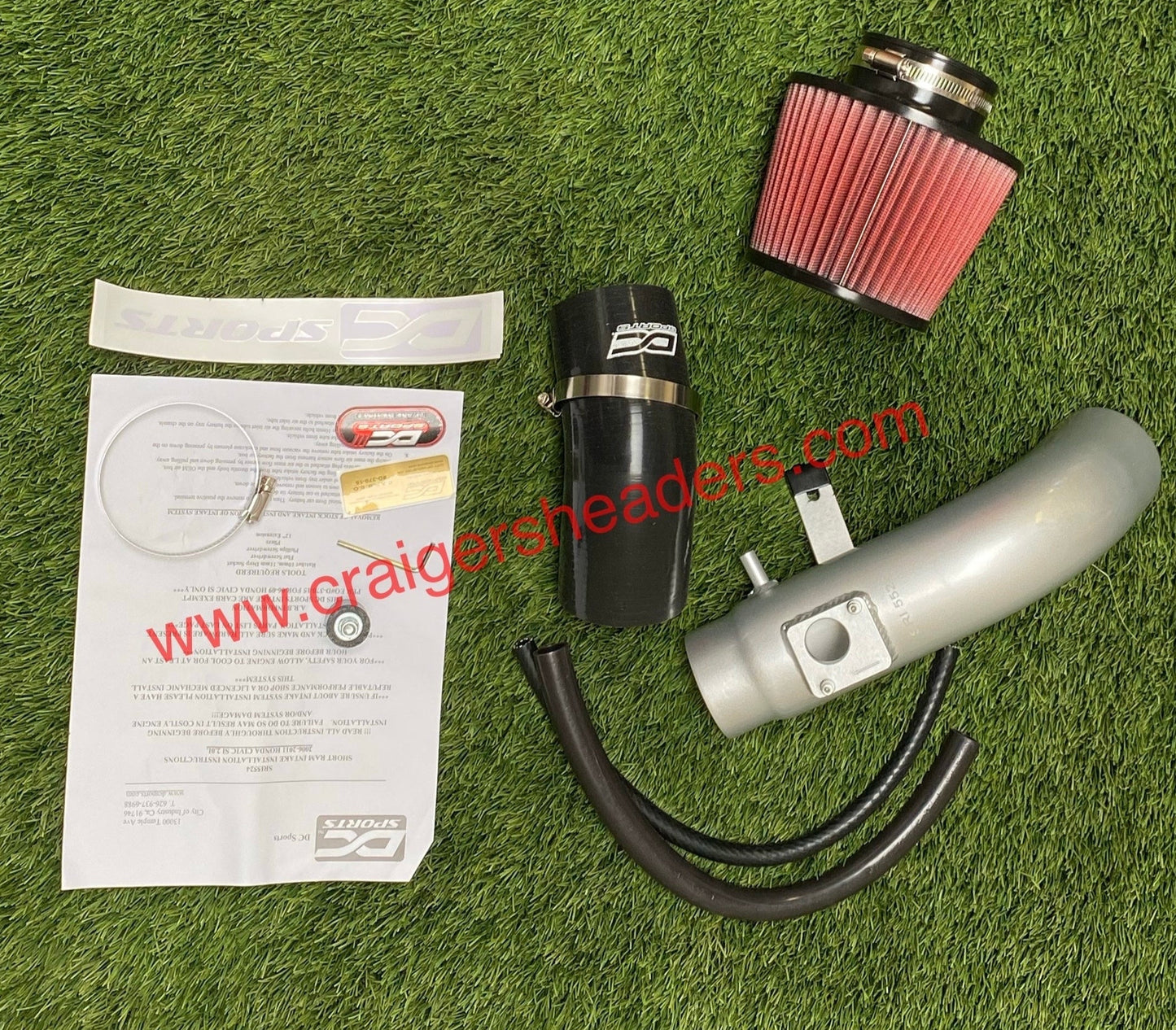 DC Sports Short Ram Intake For Use With 2006-2011 Honda Civic Si