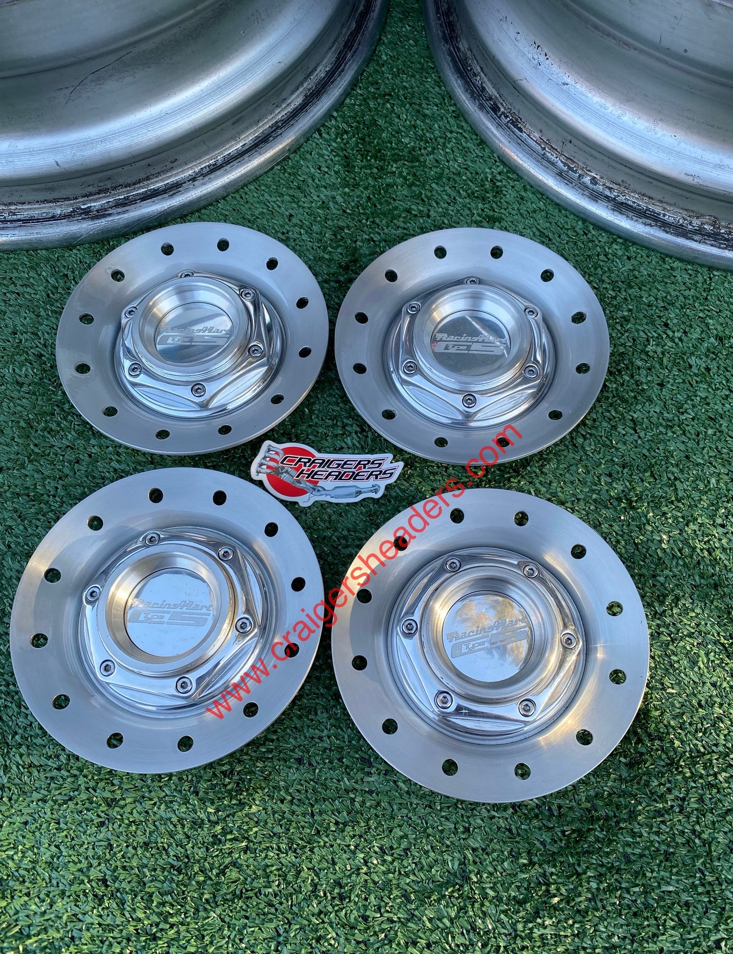 Racing Hart Type C5’s - 4x100 & 4x114 - 17 x 7” +37 Offset ~ Square Setup