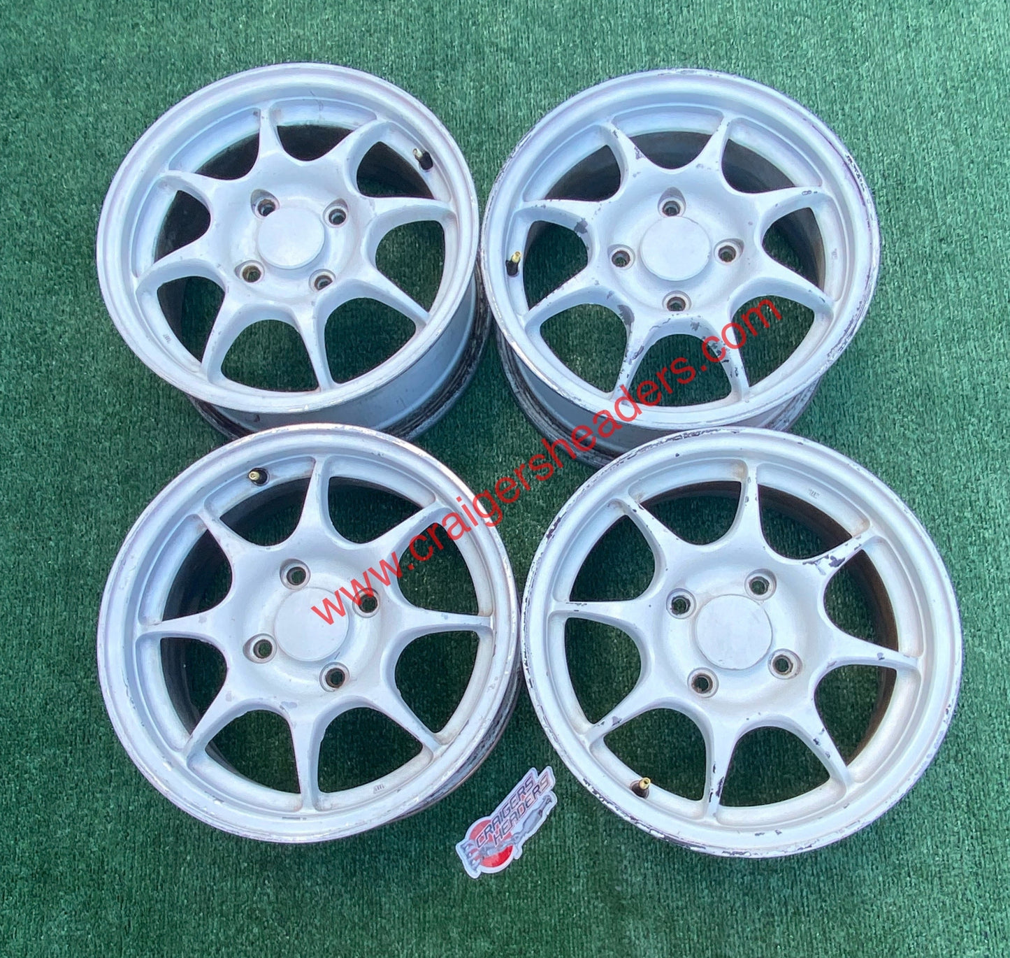 96 Spec Integra Type R WHeelset - 4 x 114 - 15x6" + 50 Offset