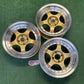 DRAG DR46 wheels "Not a Set" - 4x100 - 15 x 7" +10 Offset