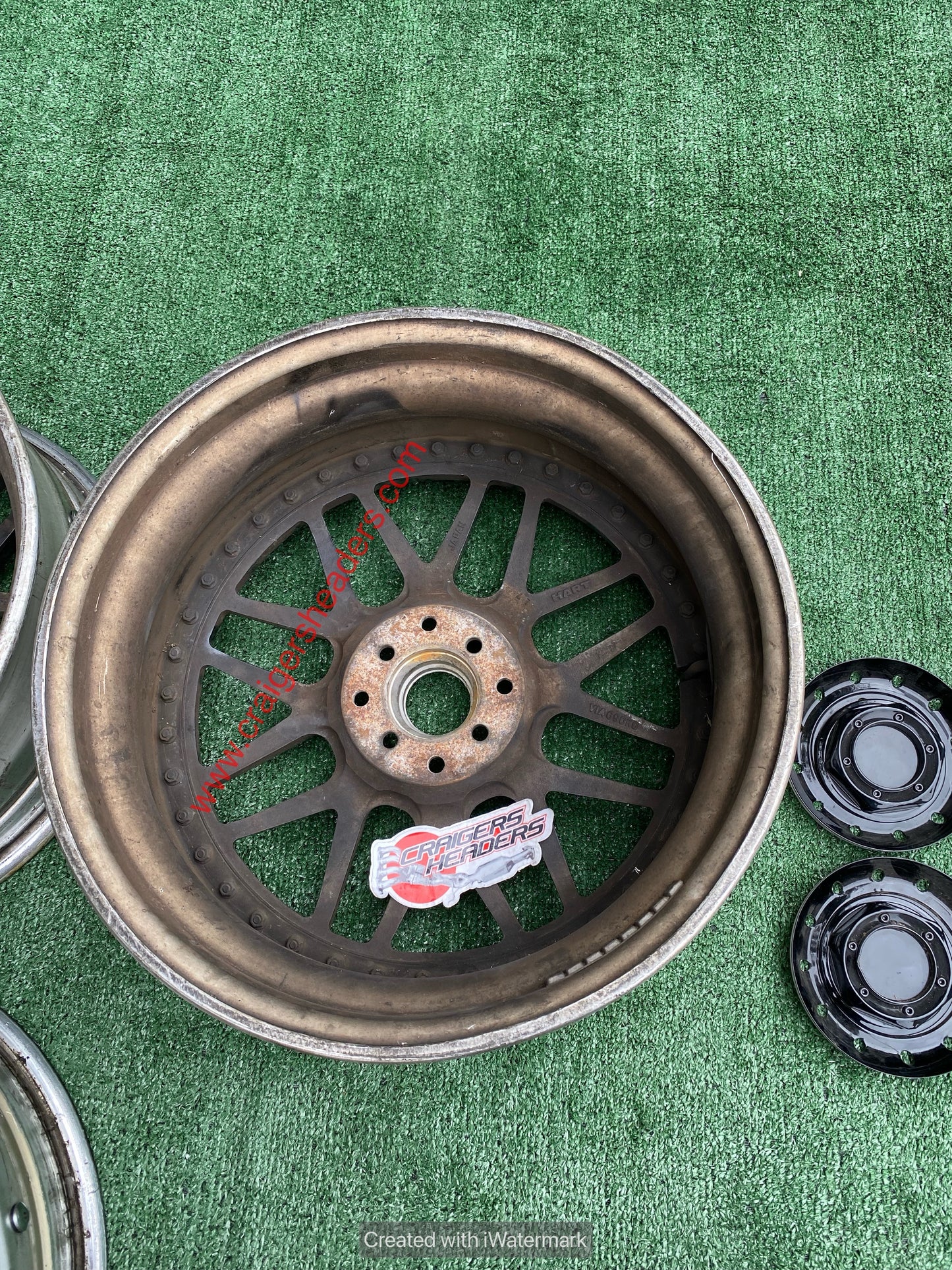 Racing Hart Type C2’s - 4x100 & 4x114 - 18 x 7.5"- Perfect Refinish Canidate