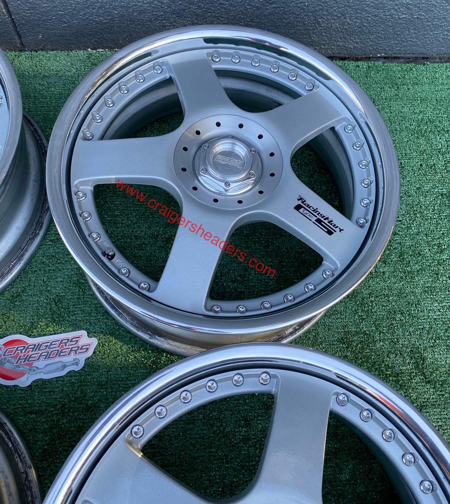 Racing Hart Type C5’s - 4x100 & 4x114 - 17 x 7” +37 Offset ~ Square Setup