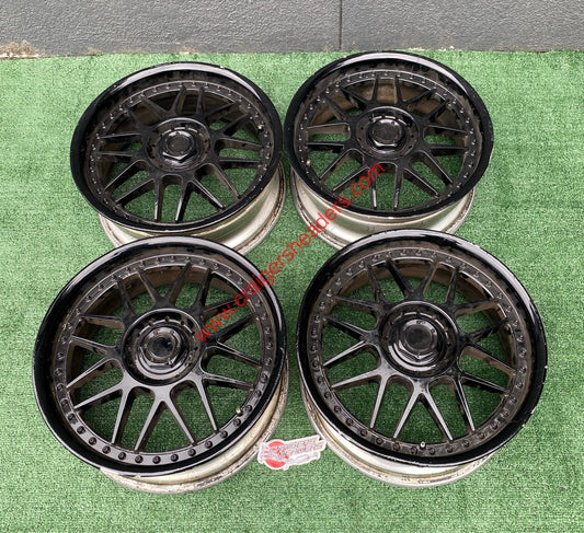 Racing Hart Type C2’s - 4x100 & 4x114 - 18 x 7.5"- Perfect Refinish Canidate