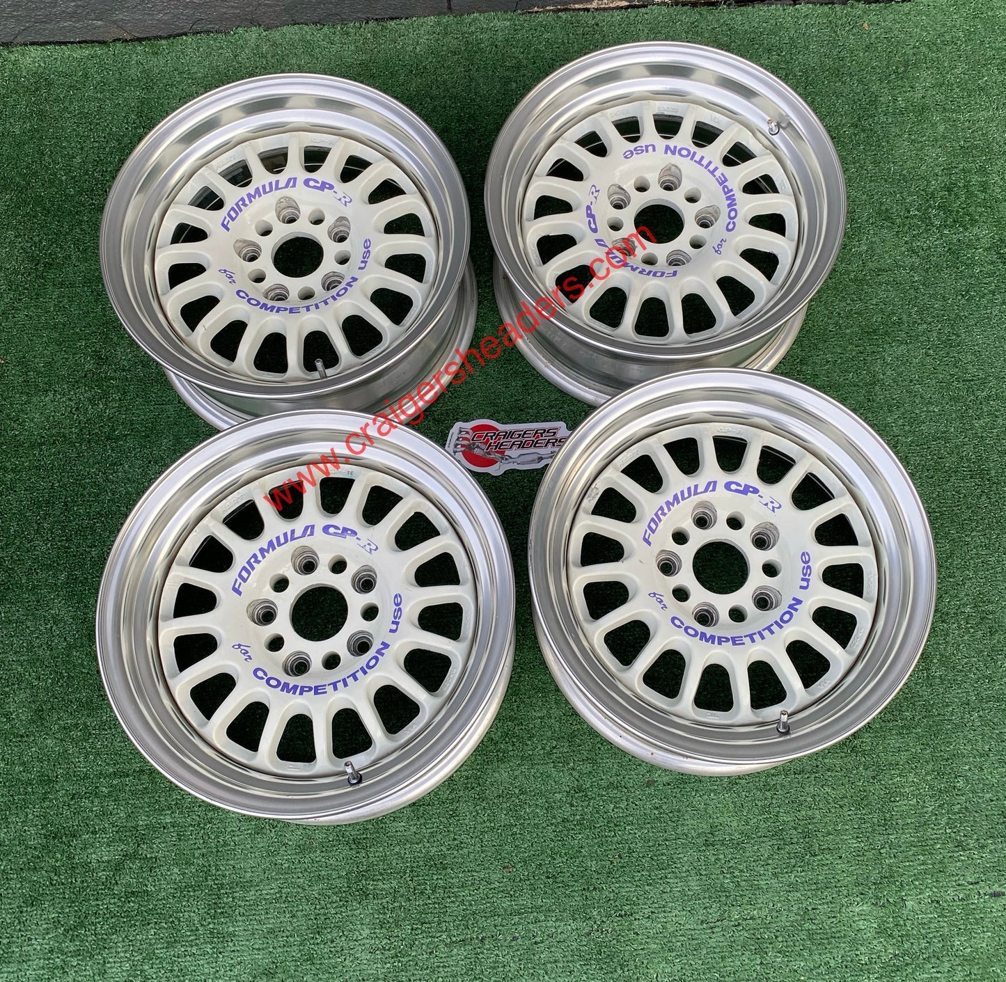 Dunlop Formula CP-R's - 5x114 - 15 x 6.5" +5 offset