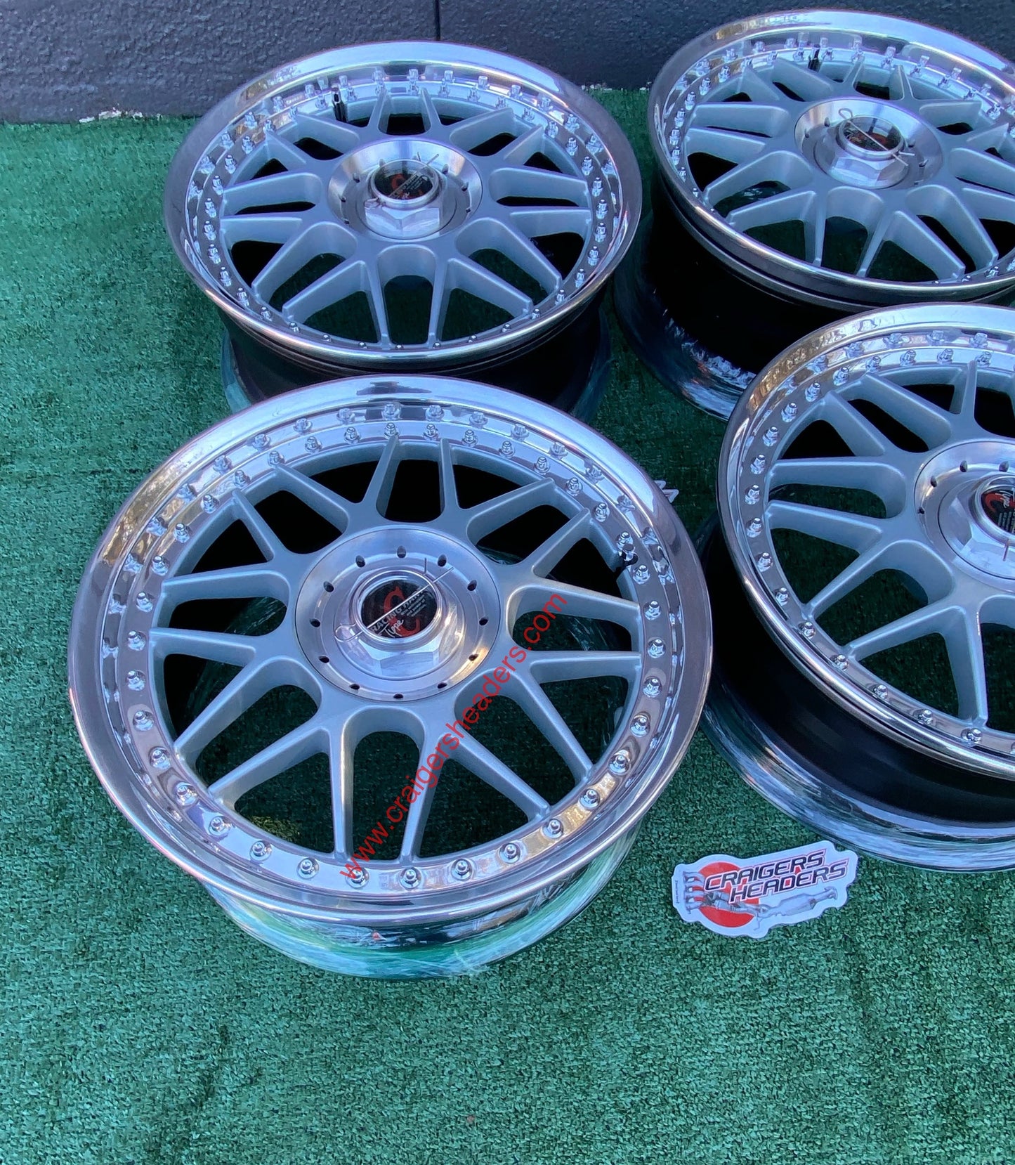 Racing Hart Type C’s - 4x114 & 5x114 - 17x7.5" +42 Offset